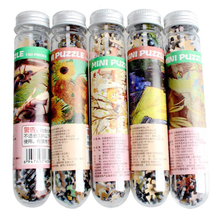 Mini provrörspussel – kreativ intelligens och avkopplande klurighet - Blombukett