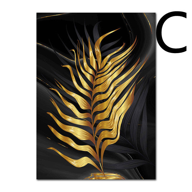 DIY Diamantkonst - Lyxiga palmblad