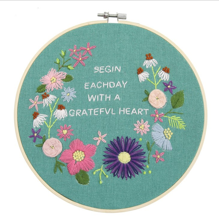 DIY Broderi - Blomdrömmar