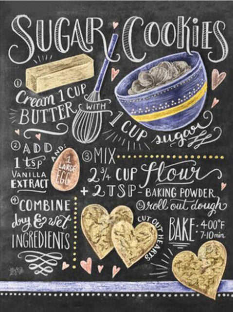 DIY Diamantkonst - Coffe shop