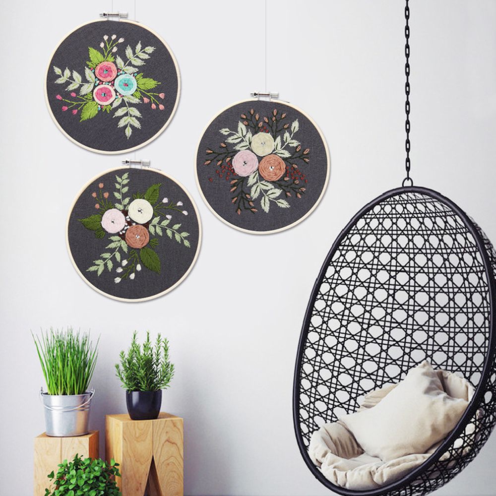 DIY Broderi - Härliga buketter