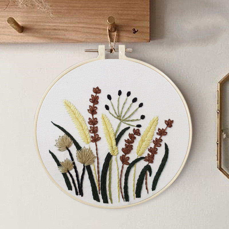 DIY Broderier - Botaniska motiv