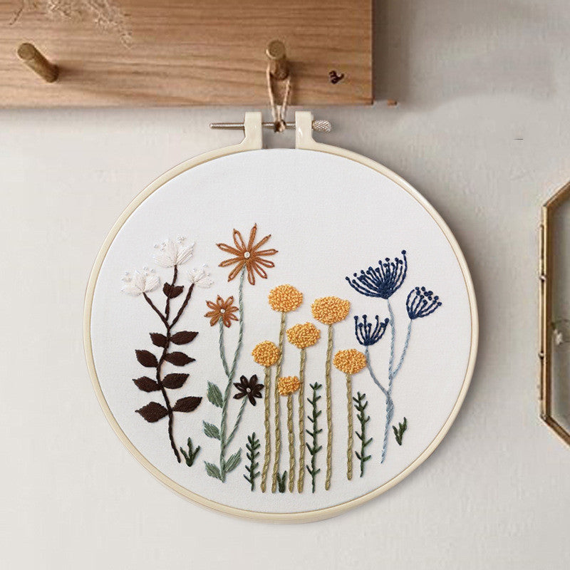 DIY Broderier - Botaniska motiv