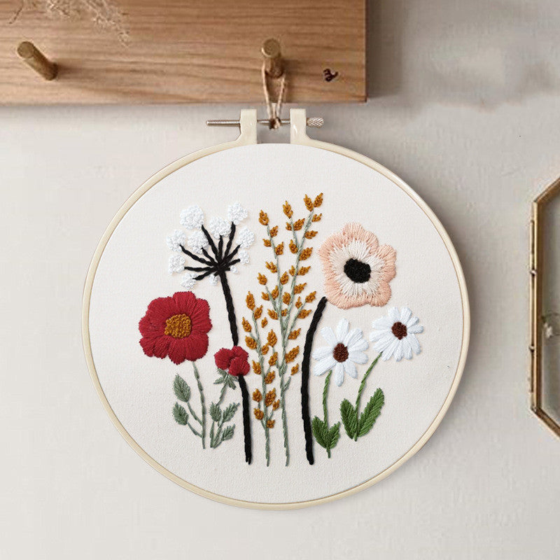 DIY Broderier - Botaniska motiv