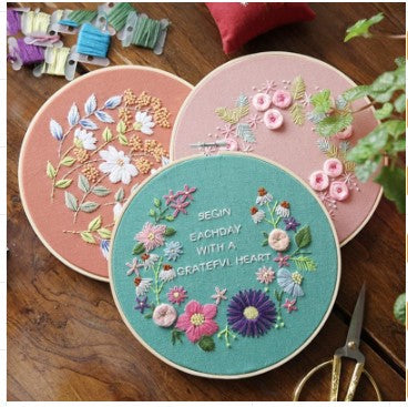 DIY Broderi - Blomdrömmar
