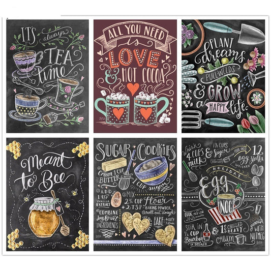 DIY Diamantkonst - Coffe shop