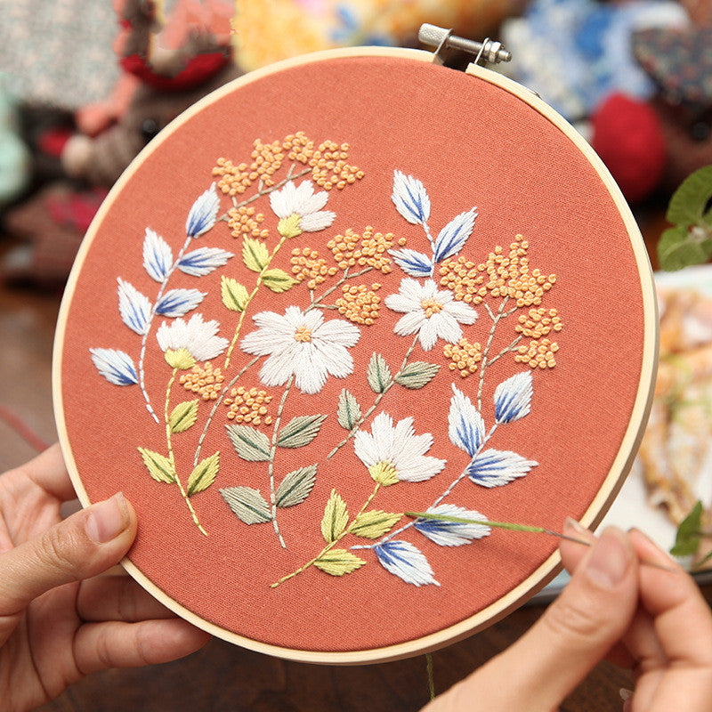 DIY Broderi - Blomdrömmar
