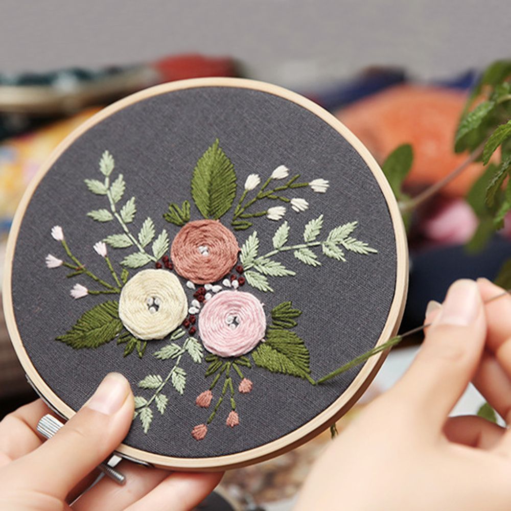 DIY Broderi - Härliga buketter