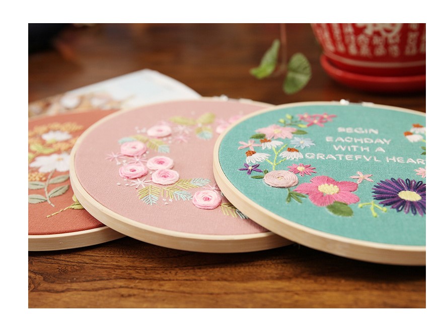 DIY Broderi - Blomdrömmar