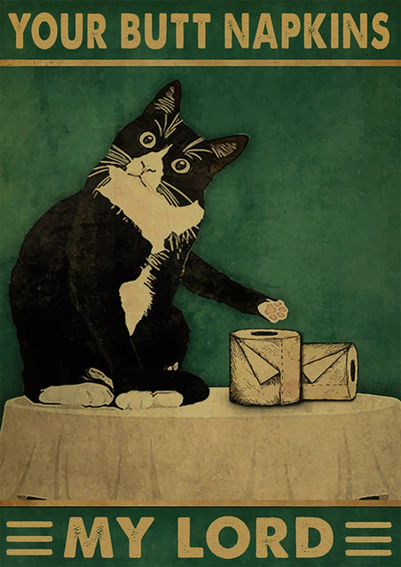 DIY Diamantkonst - Vintage katter