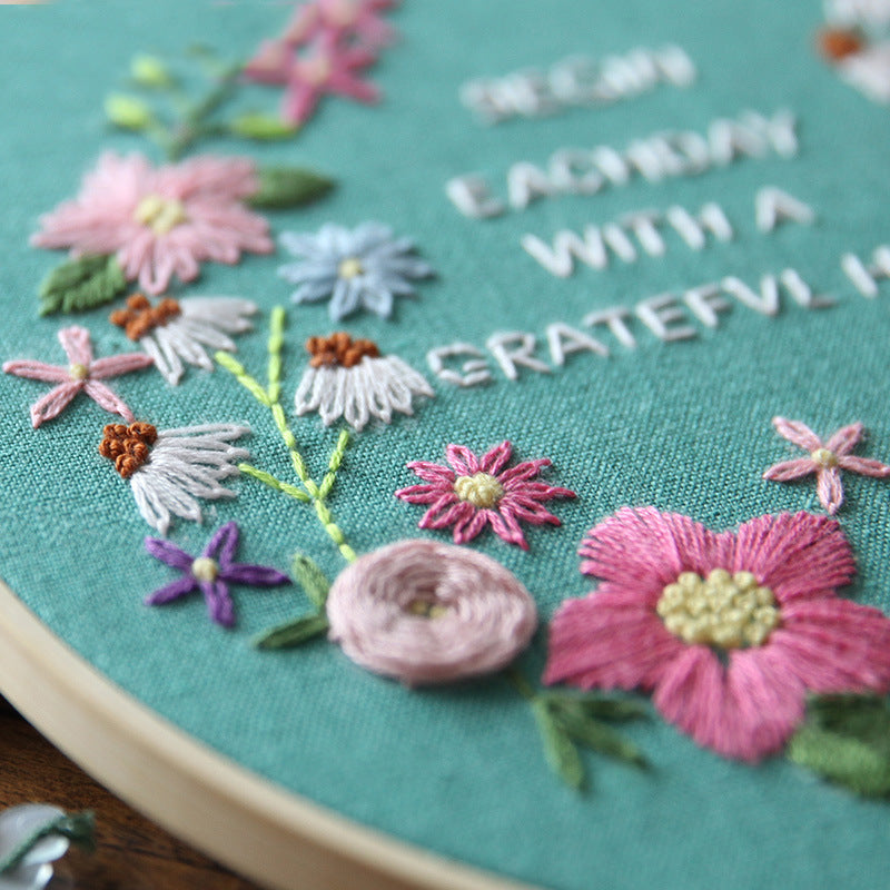 DIY Broderi - Blomdrömmar