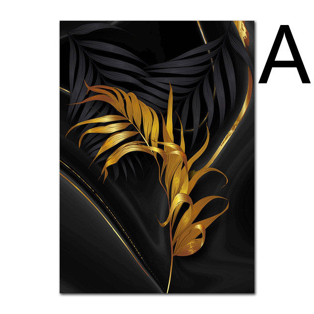 DIY Diamantkonst - Lyxiga palmblad