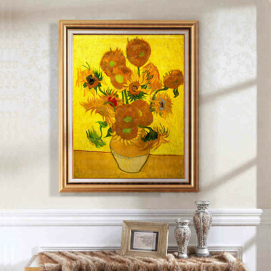 DIY Diamantkonst - Van Gogh "Solrosor"