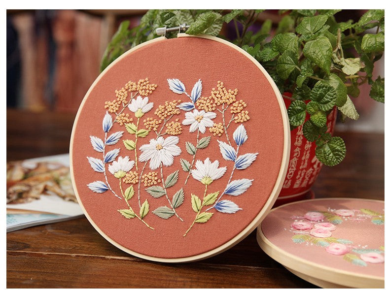 DIY Broderi - Blomdrömmar