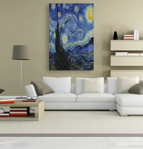 DIY Diamantkonst - Van Gogh "Stjärnenatt"