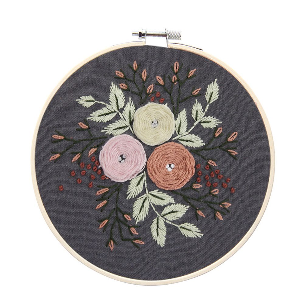 DIY Broderi - Härliga buketter
