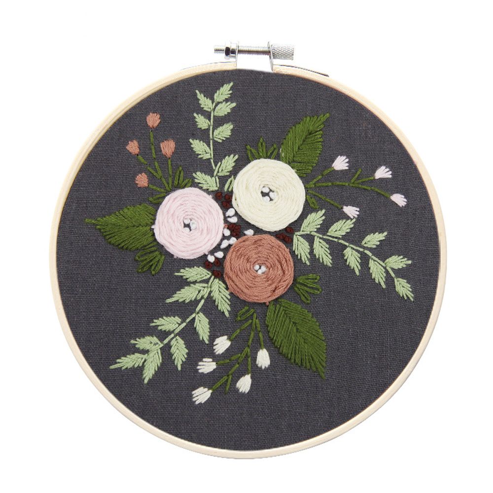 DIY Broderi - Härliga buketter