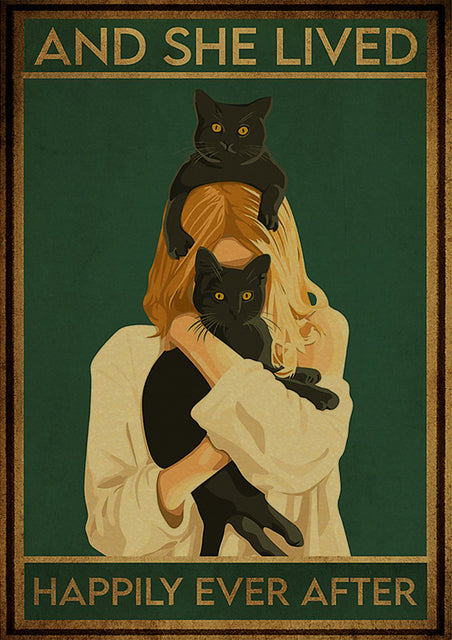 DIY Diamantkonst - Vintage katter