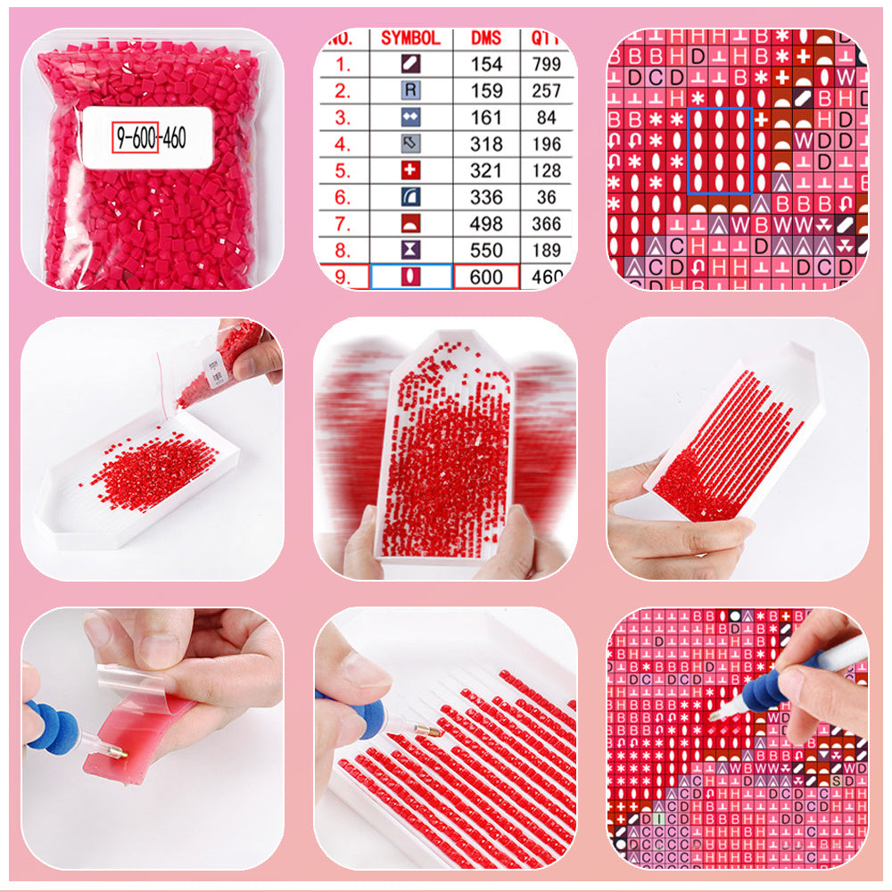 DIY Diamantkonst - Bedårande sengångare