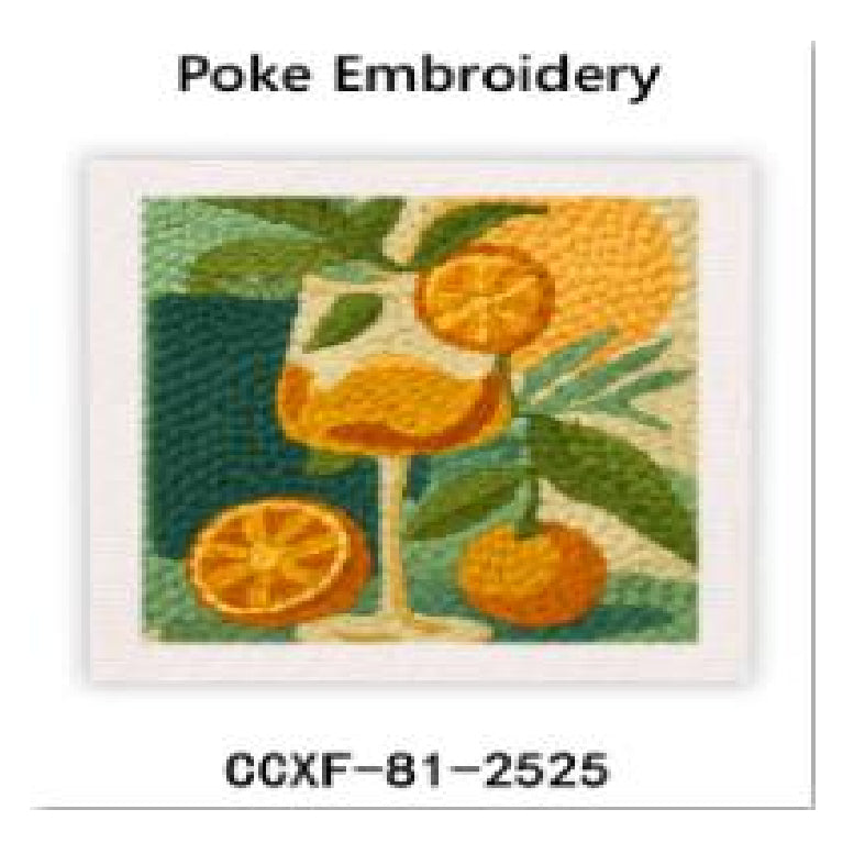 Poke broderi - Japaninspirerade motiv
