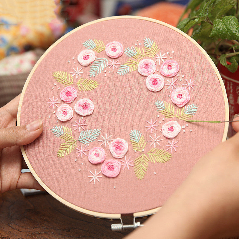 DIY Broderi - Blomdrömmar