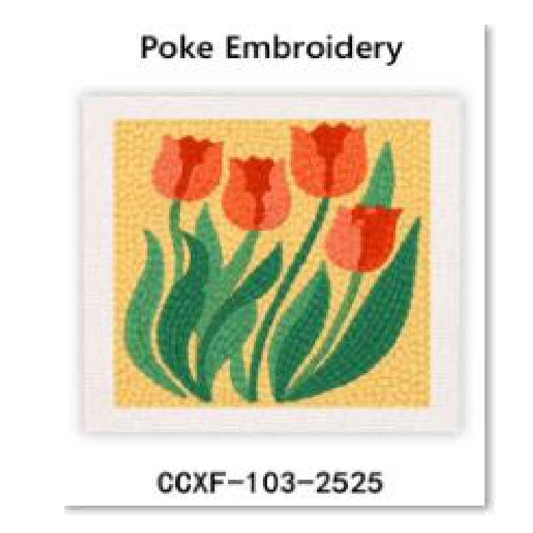Poke broderi - Japaninspirerade motiv