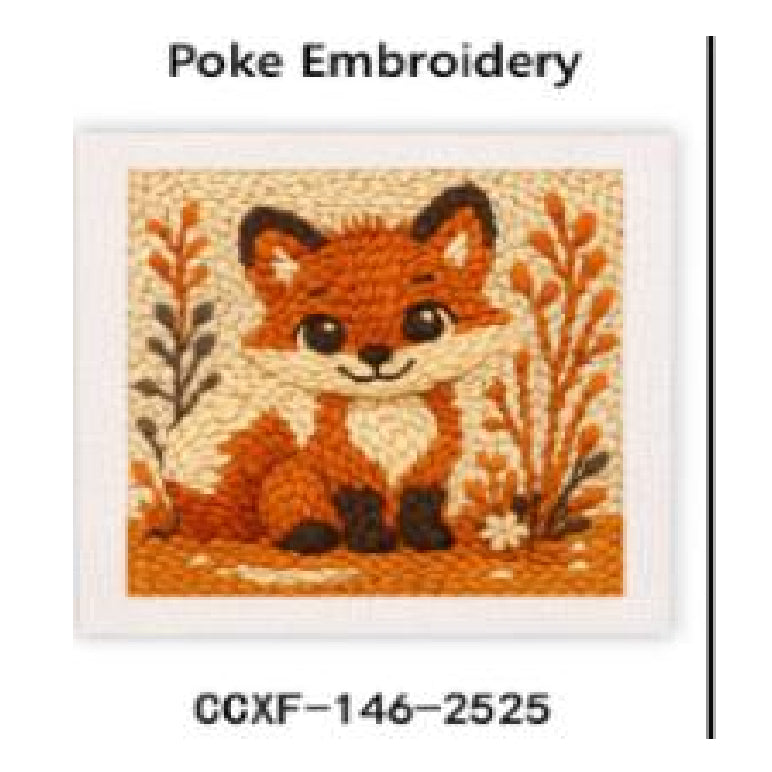 Poke broderi - Japaninspirerade motiv